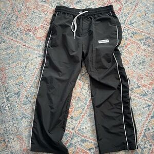 Black Track Pants